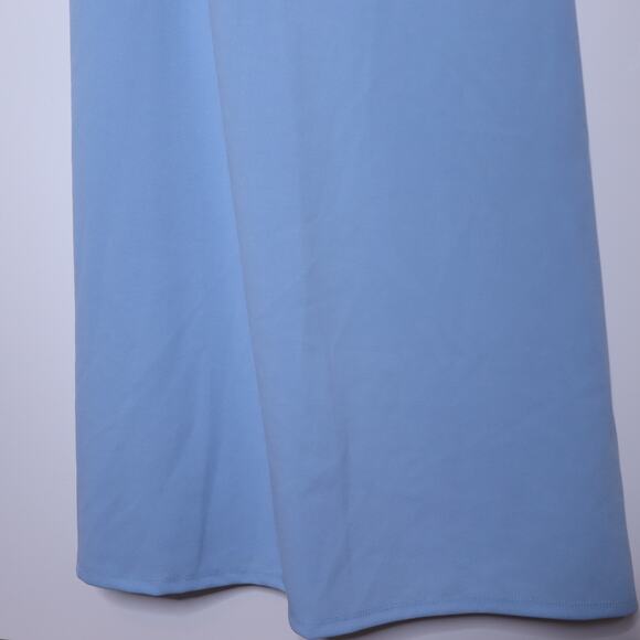 LULUS NEW Last Forever One-Shoulder Ruffled Maxi Dress Powder Blue Women's S - Picture 6 of 13